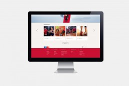 fitness first website design homepage footer