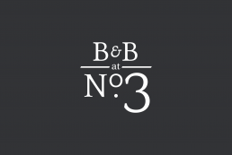 B&B at Number 3 Logo Design
